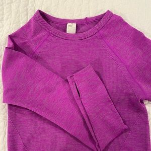 Fabletics Purple Crop Top